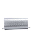 Pochette femme texture croco