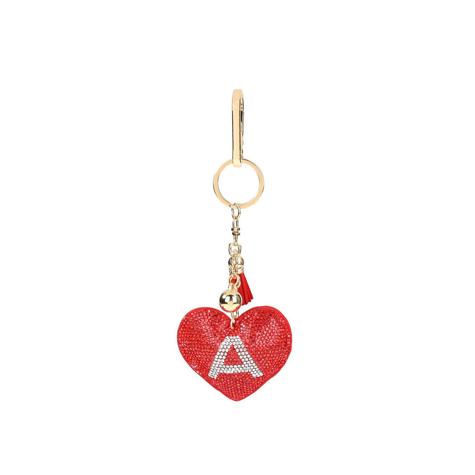 Porte-clé lettre avec brillants
