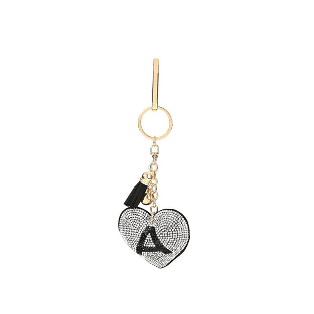 Porte-clé lettre avec brillants