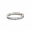 Bague alba en acier fine de base R046