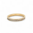 Bague alba en acier fine de base R046