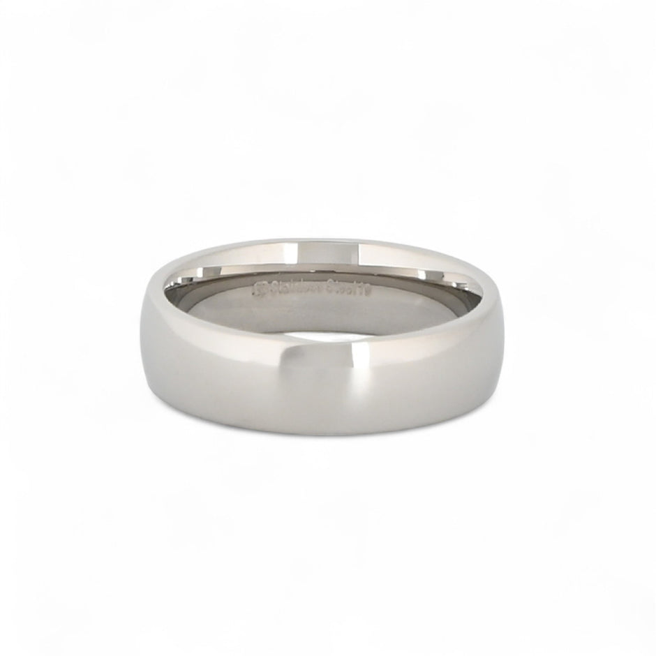 Bague alba en acier épais 6 mm R025