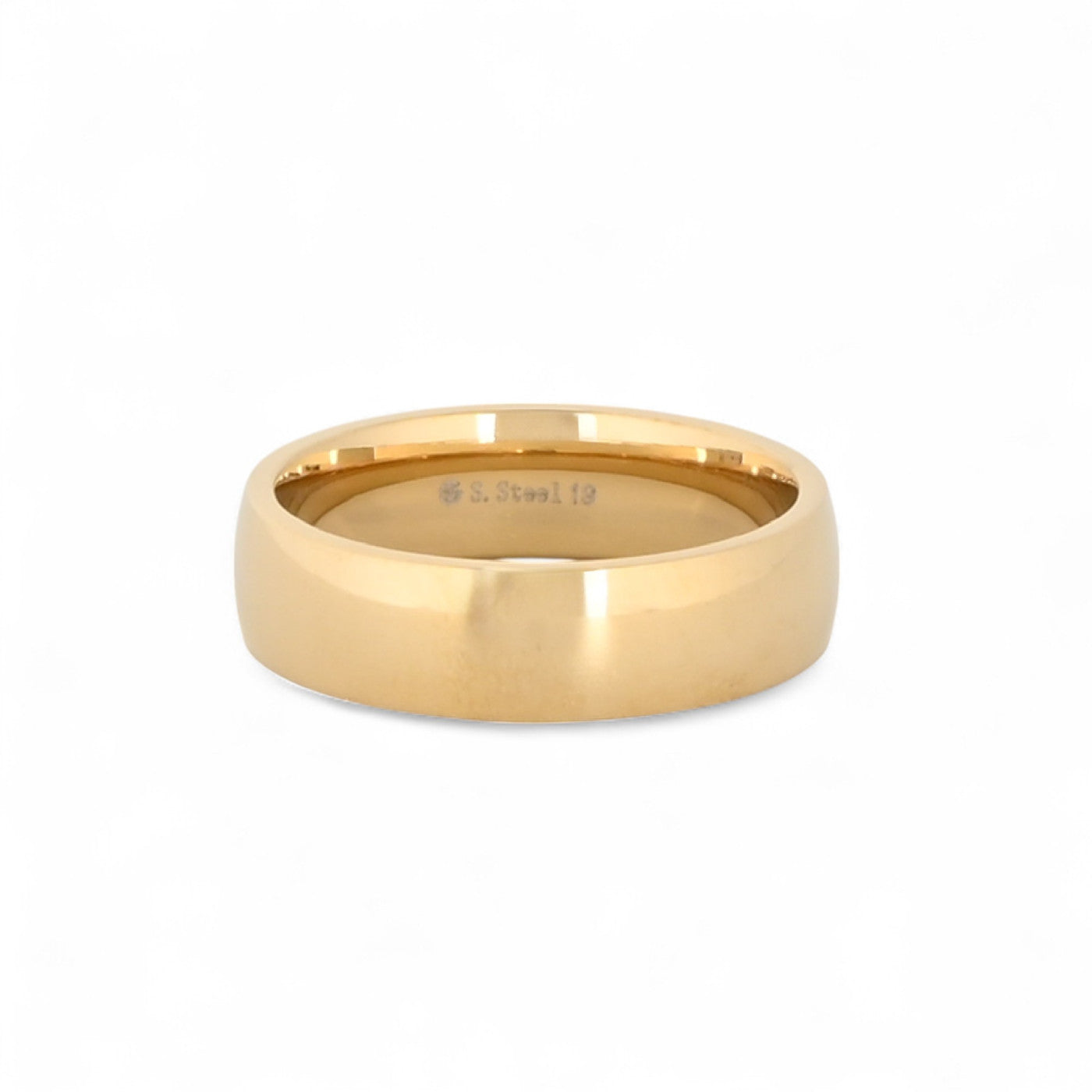 Bague alba en acier épais 6 mm R025