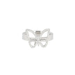 Bague alba acier papillon nacre R24305_2