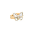Bague alba acier papillon nacre R24305_2