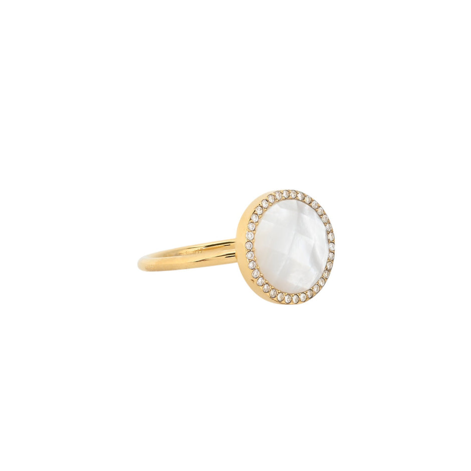 Bague alba acier pierre naturelle rond R24512_3