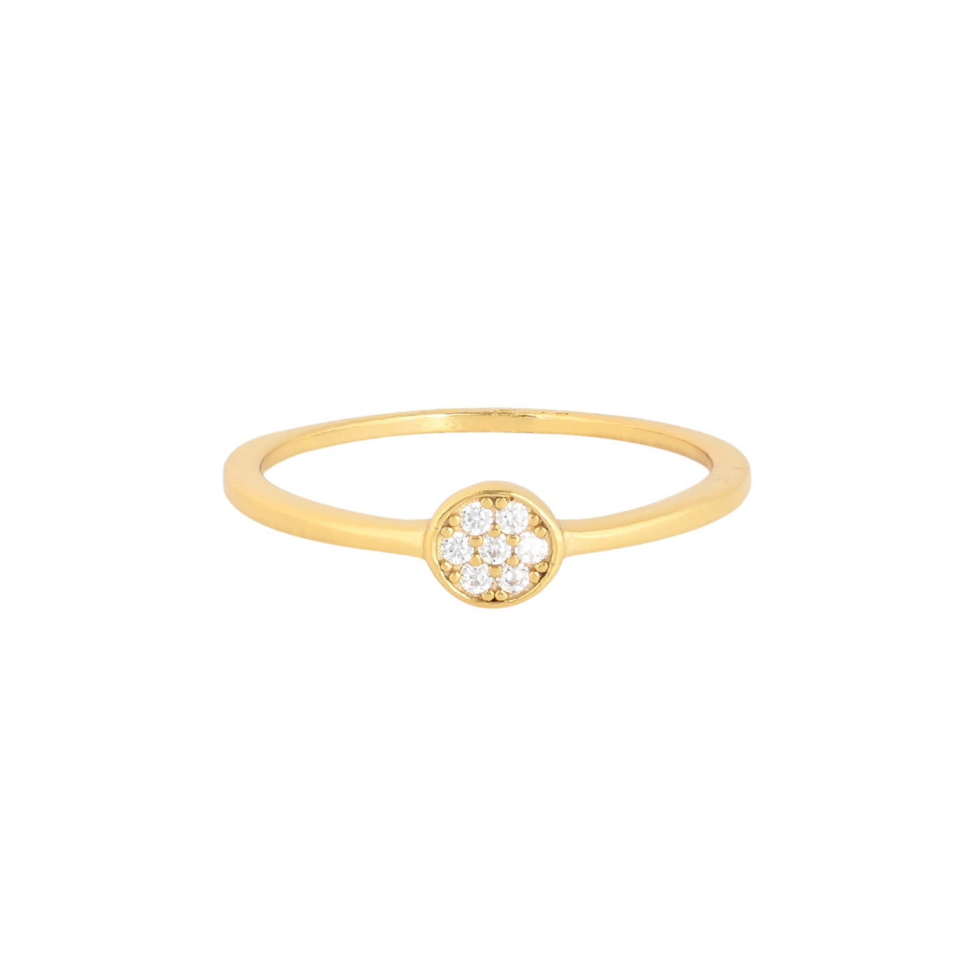 Bague Iris solitaire rond GB