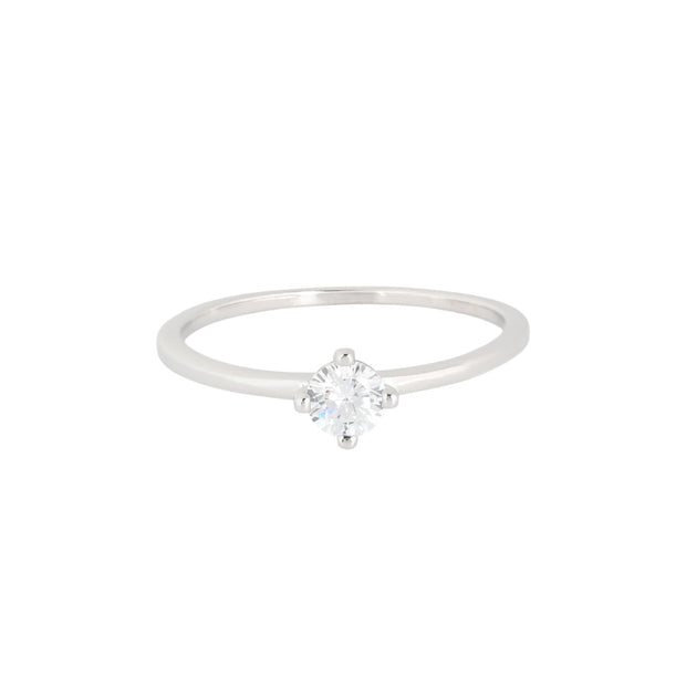 Bague Iris solitaire basique