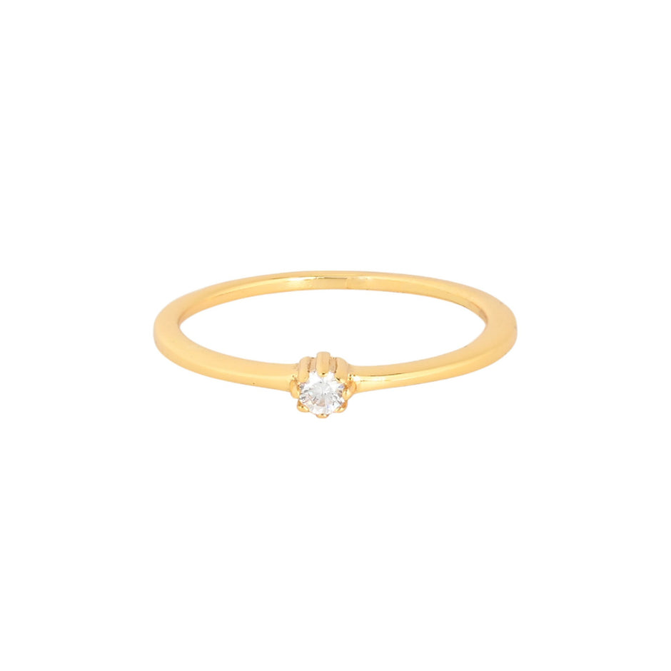 Bague Iris solitaire brillant