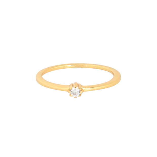 Bague Iris solitaire brillant