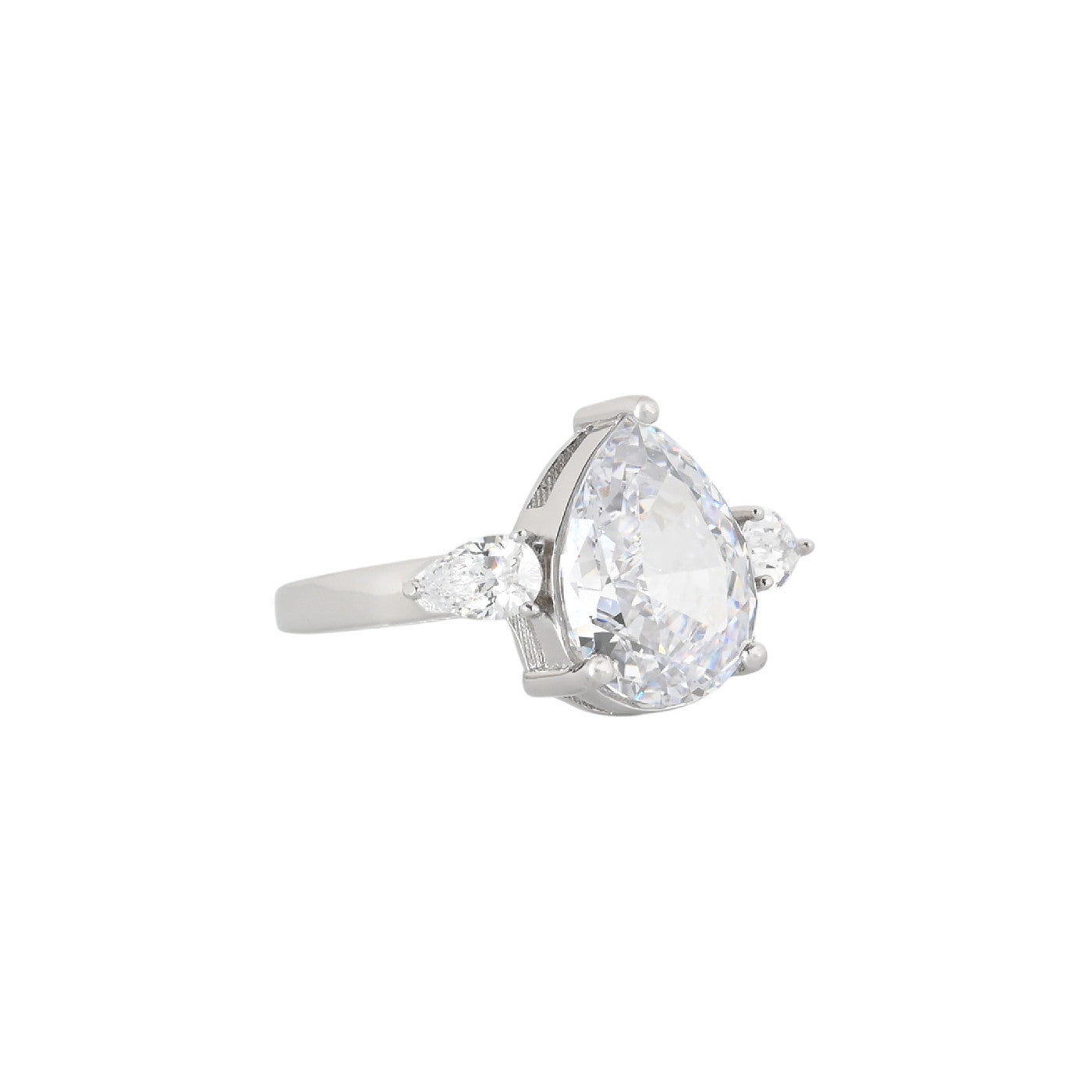 Bague Iris avec pierre ovale R3728-T17