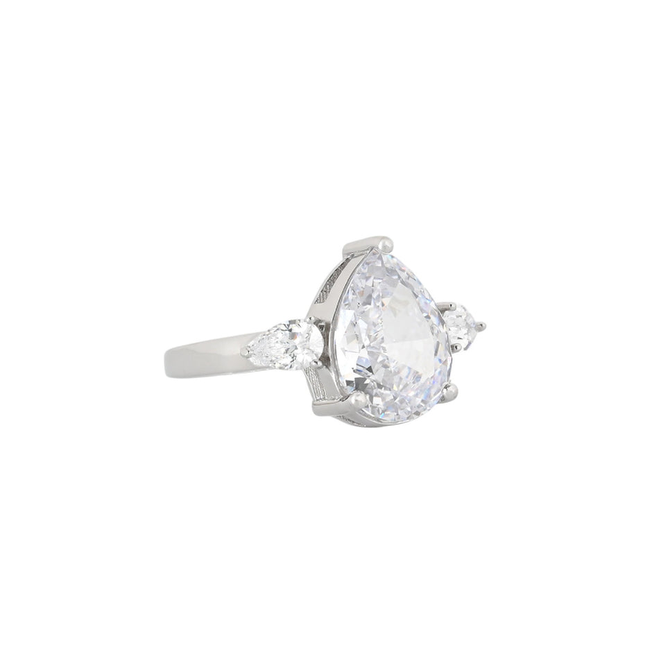 Bague Iris avec pierre ovale R3728-T17