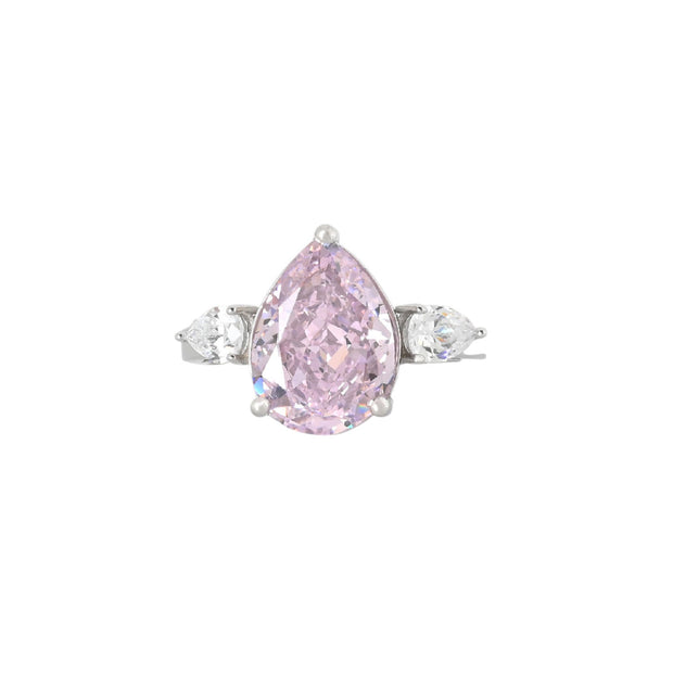 Bague Iris avec pierre ovale R3728-T17