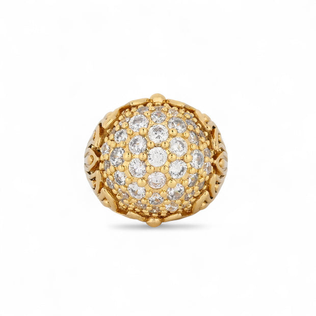 Bague Luna semi précieuse ronde R3760