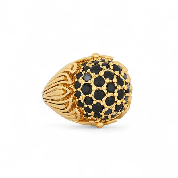 Bague Luna semi précieuse ronde R3760