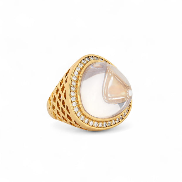 Bague Luna avec pierre triangulaire R3765_1