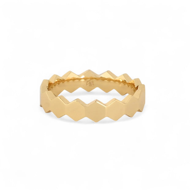 Bague alba hexagonale en acier R3771