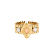 Bague Esmée réglable acier boho