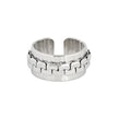 Bague alba réglable acier briques R4345