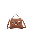 Sac à bandoulière avec détails dorés