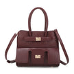Sac à bandoulière avec détails dorés