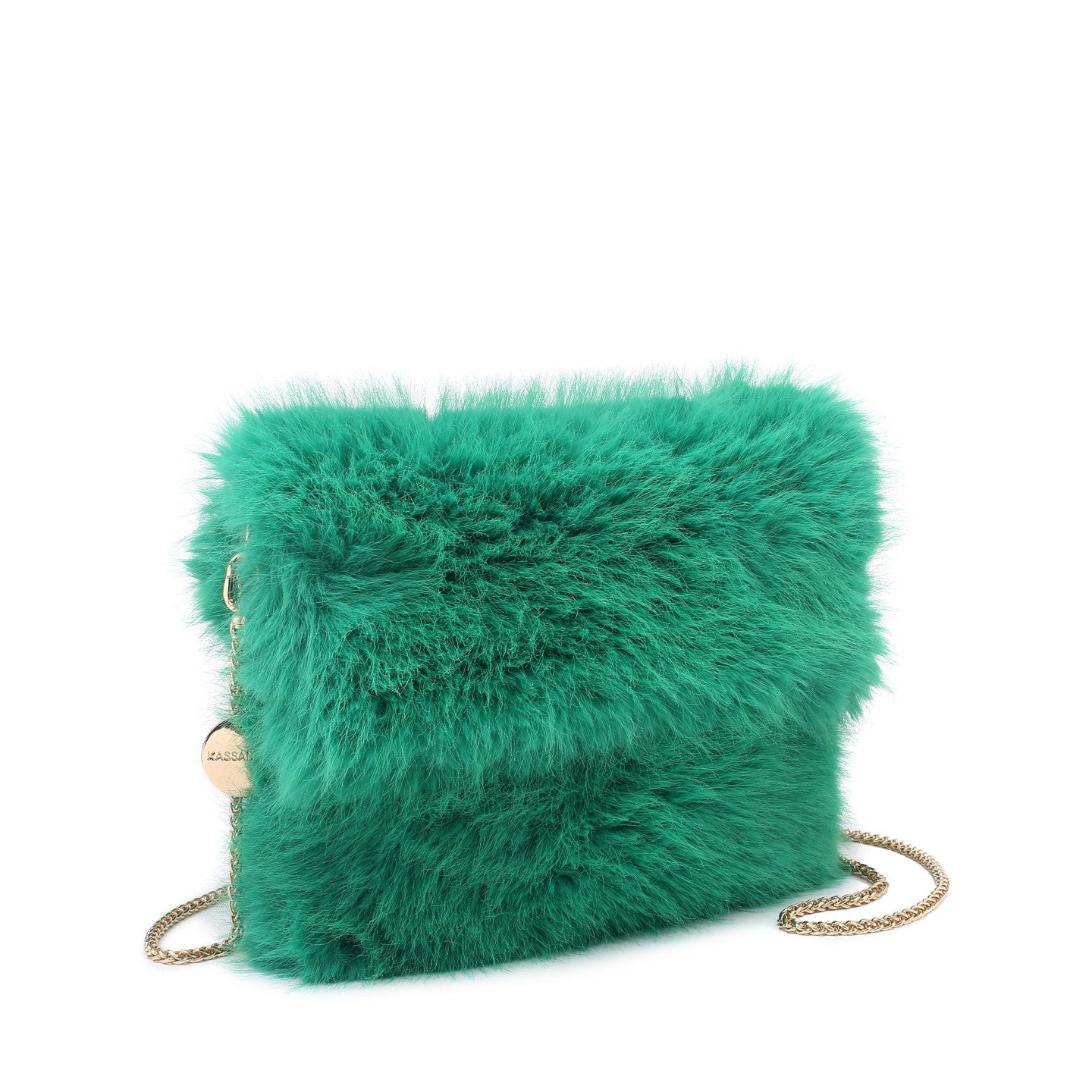 Sac à bandoulière avec fourrure