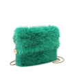 Sac à bandoulière avec fourrure