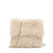 Sac à bandoulière avec fourrure