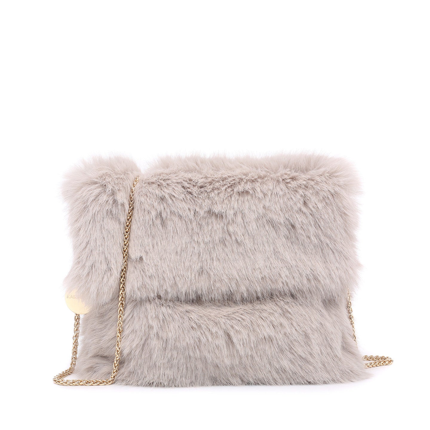 Sac à bandoulière avec fourrure