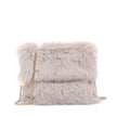 Sac à bandoulière avec fourrure