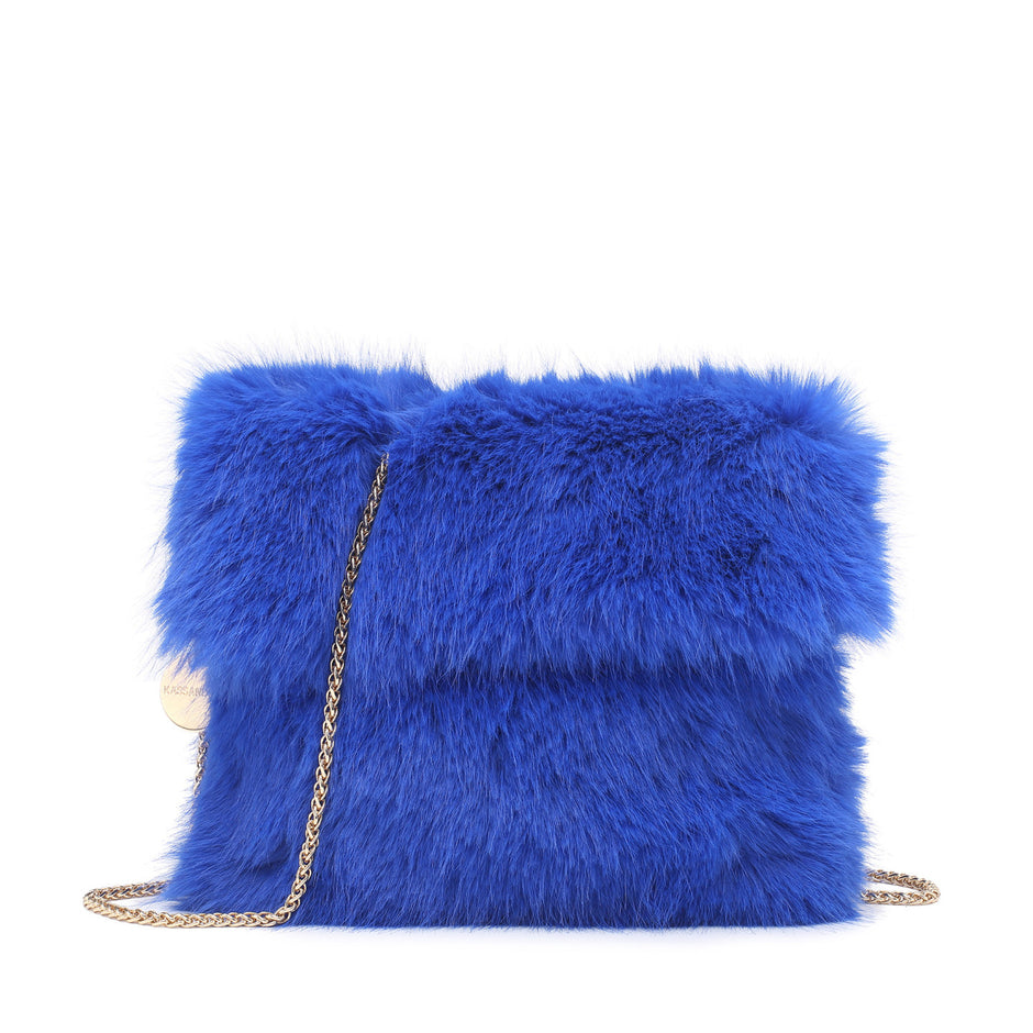 Sac à bandoulière avec fourrure