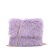 Sac à bandoulière avec fourrure