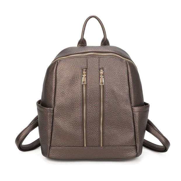 Sac à dos avec deux fermetures frontales