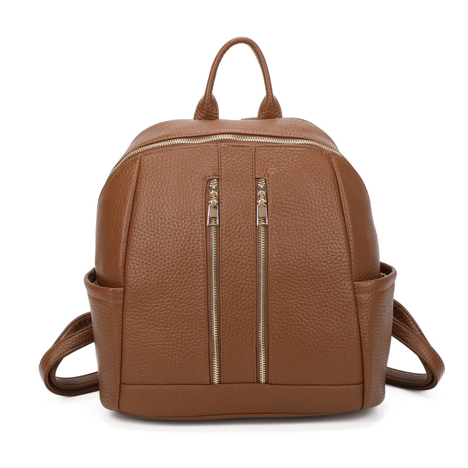 Sac à dos avec deux fermetures frontales