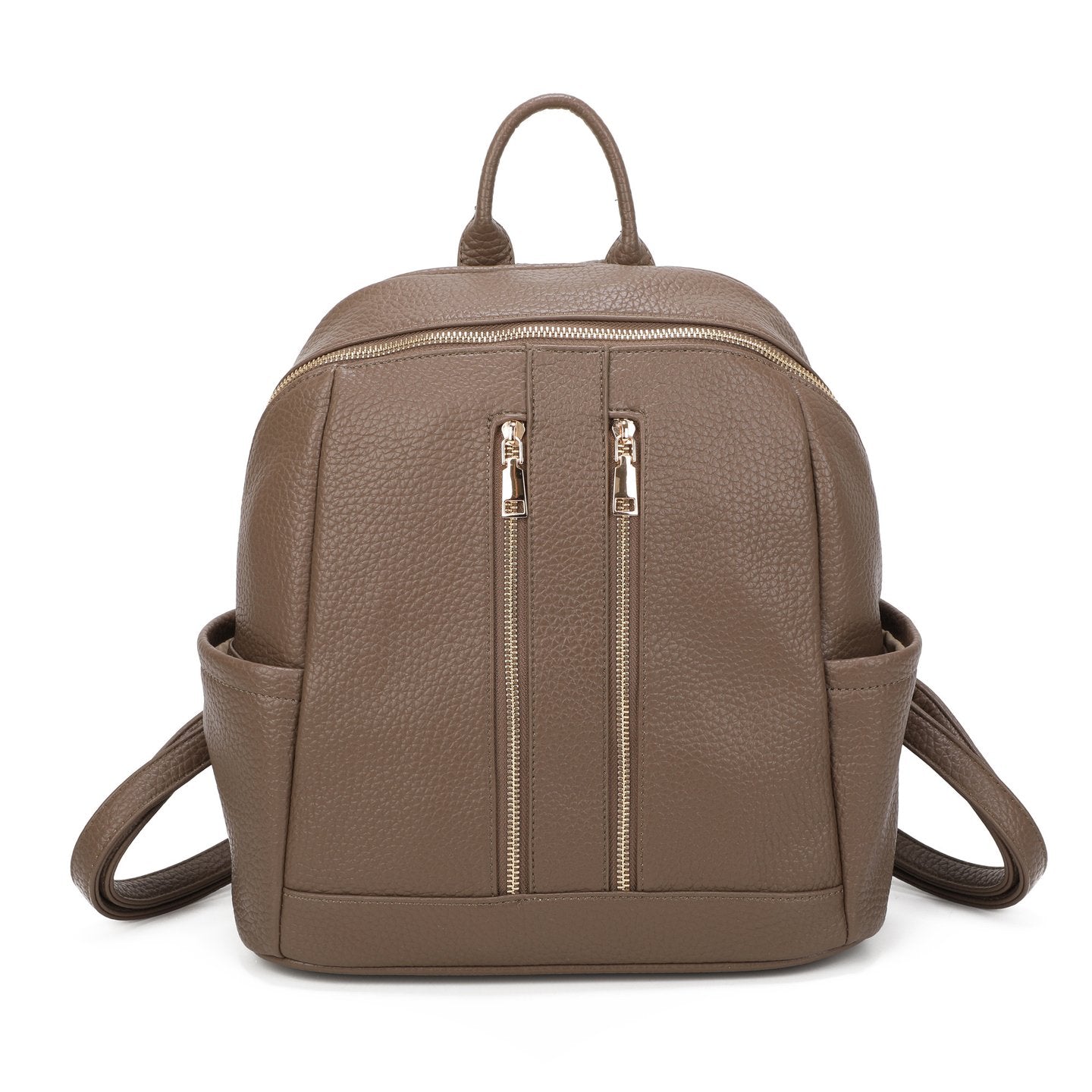 Sac à dos avec deux fermetures frontales