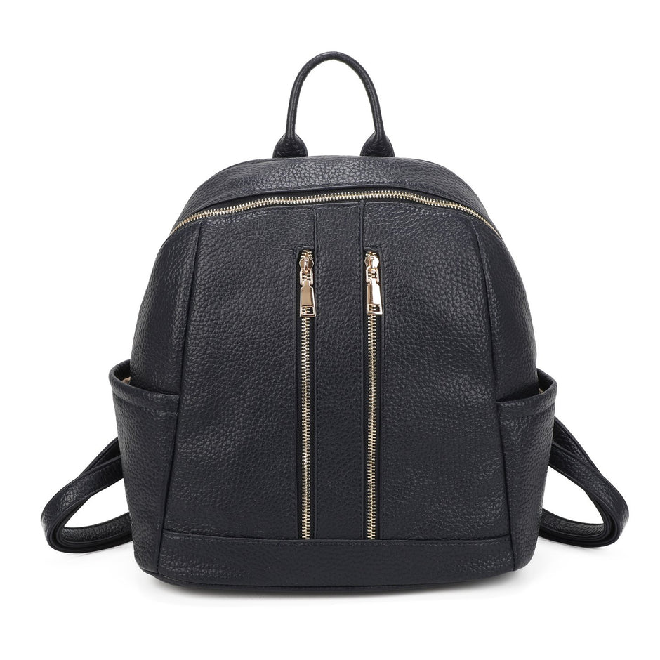 Sac à dos avec deux fermetures frontales