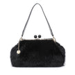 Sac à épaule avec fourrure