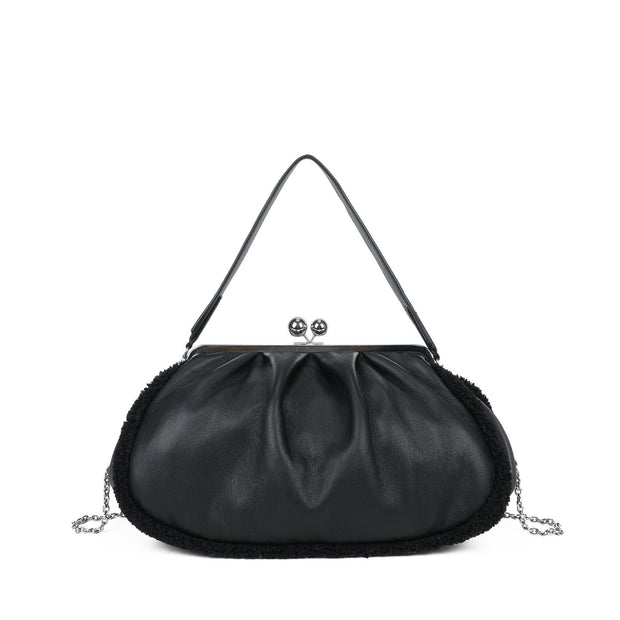 Sac à épaule avec fourrure