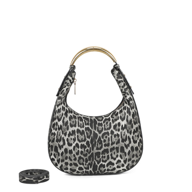 Sac à épaule avec motif tigresse