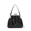 Sac à main à bandoulière en vernis