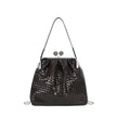 Sac à main à bandoulière en vernis