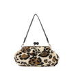 Sac à main à bandoulière imprimé animal