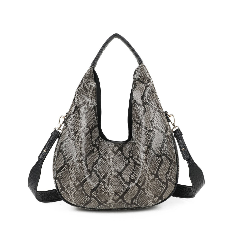 Sac à main à bandoulière imprimé animal