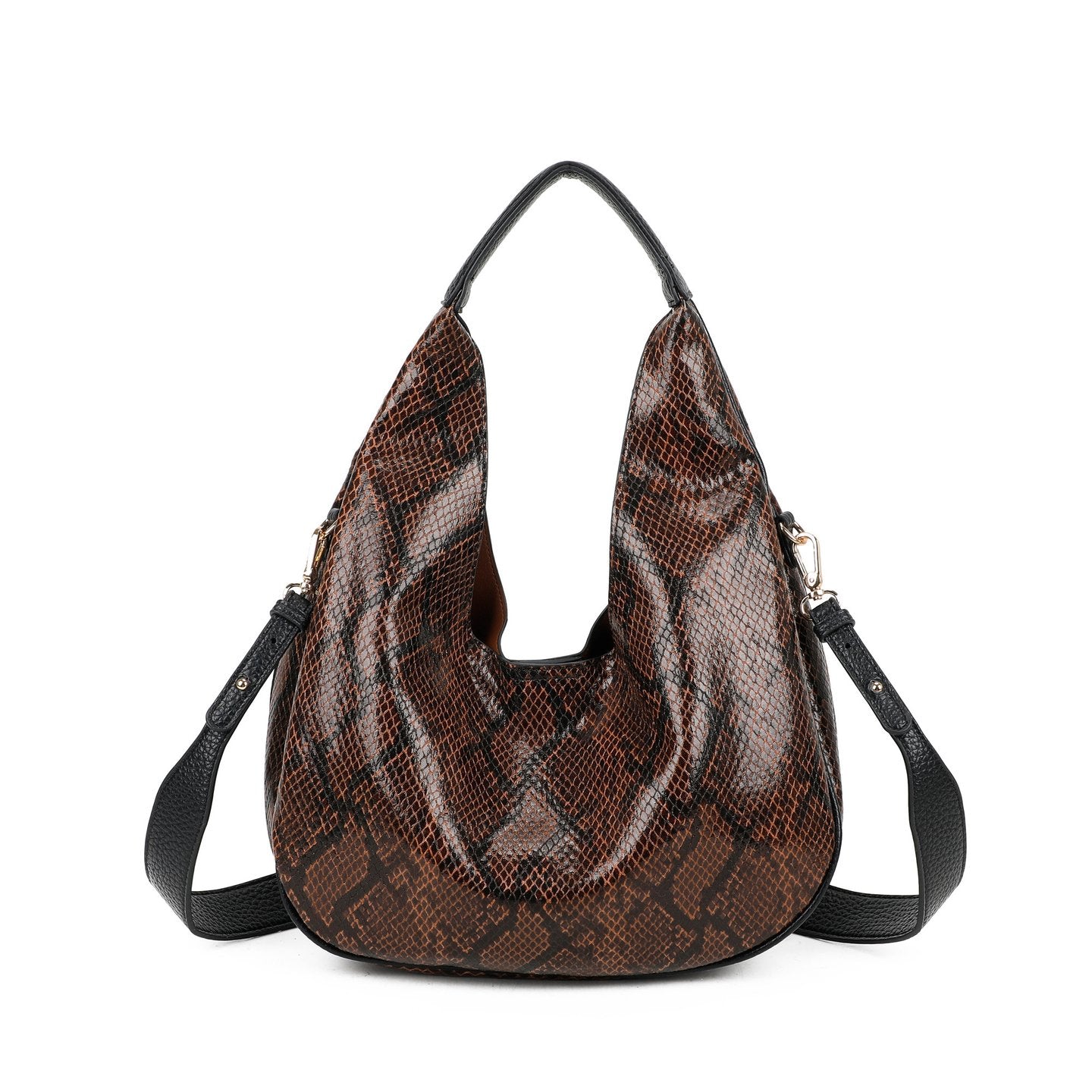 Sac à main à bandoulière imprimé animal