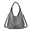 Sac à main à bandoulière imprimé animal