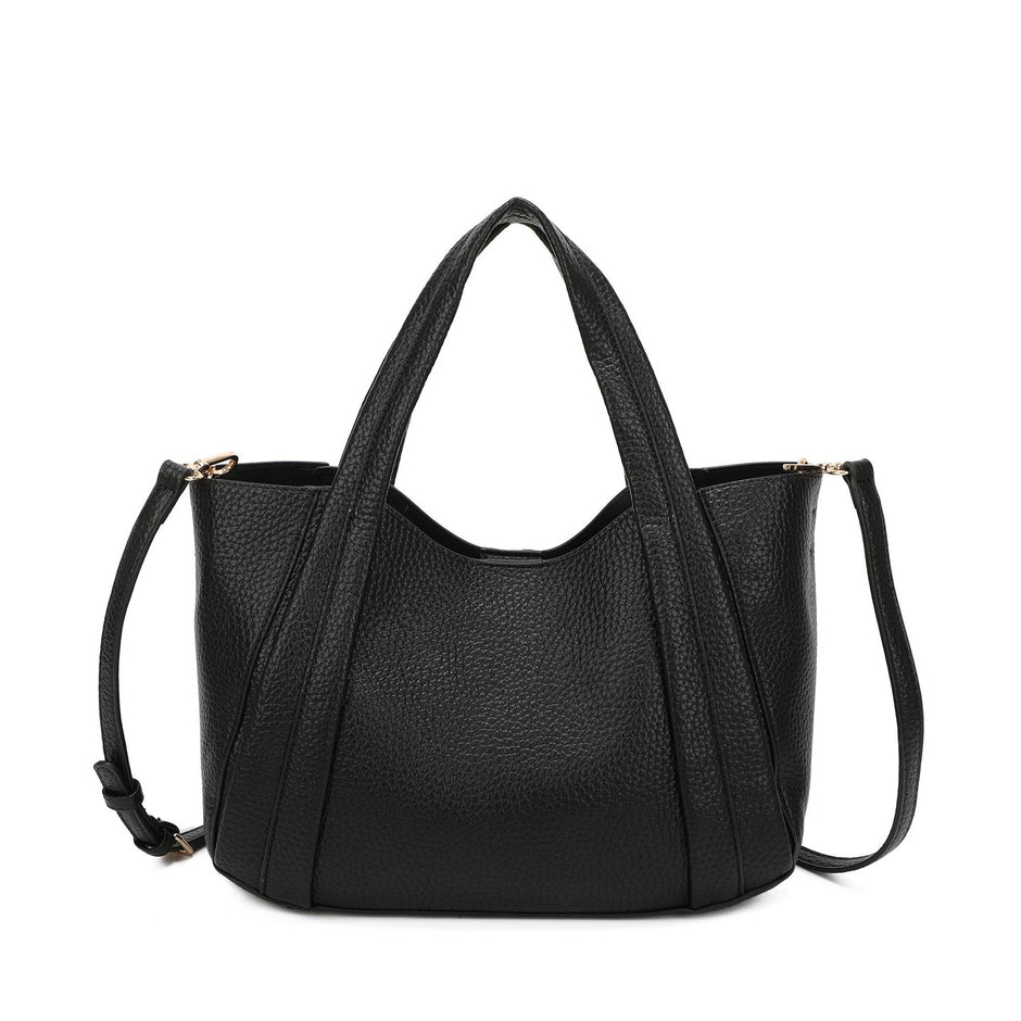 Sac à main avec bouton