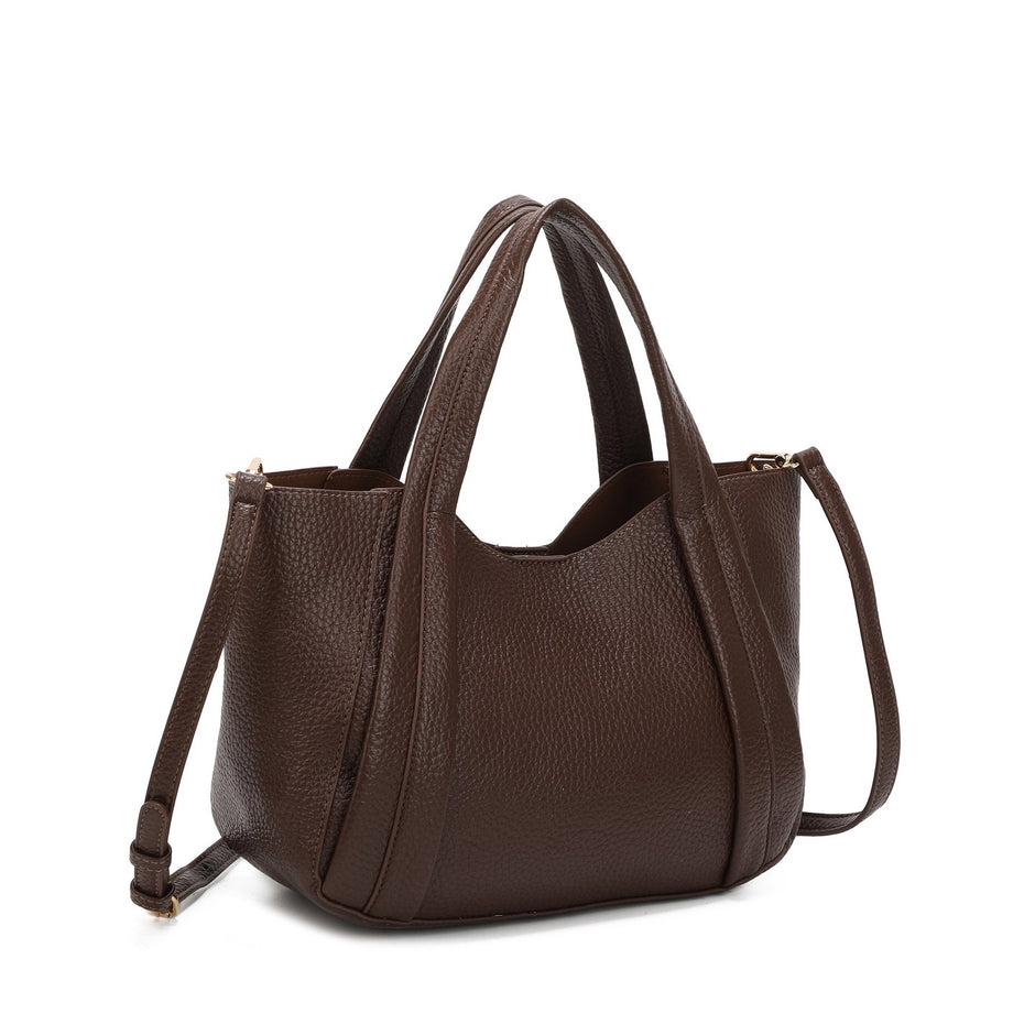 Sac à main avec bouton