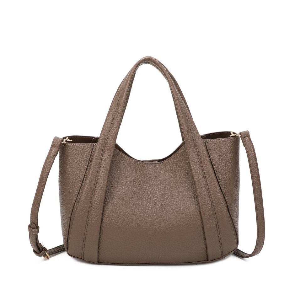 Sac à main avec bouton