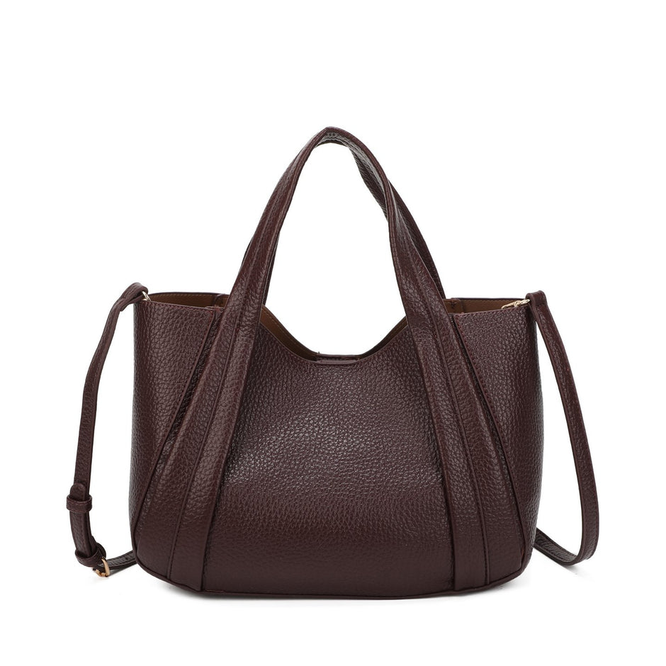 Sac à main avec bouton