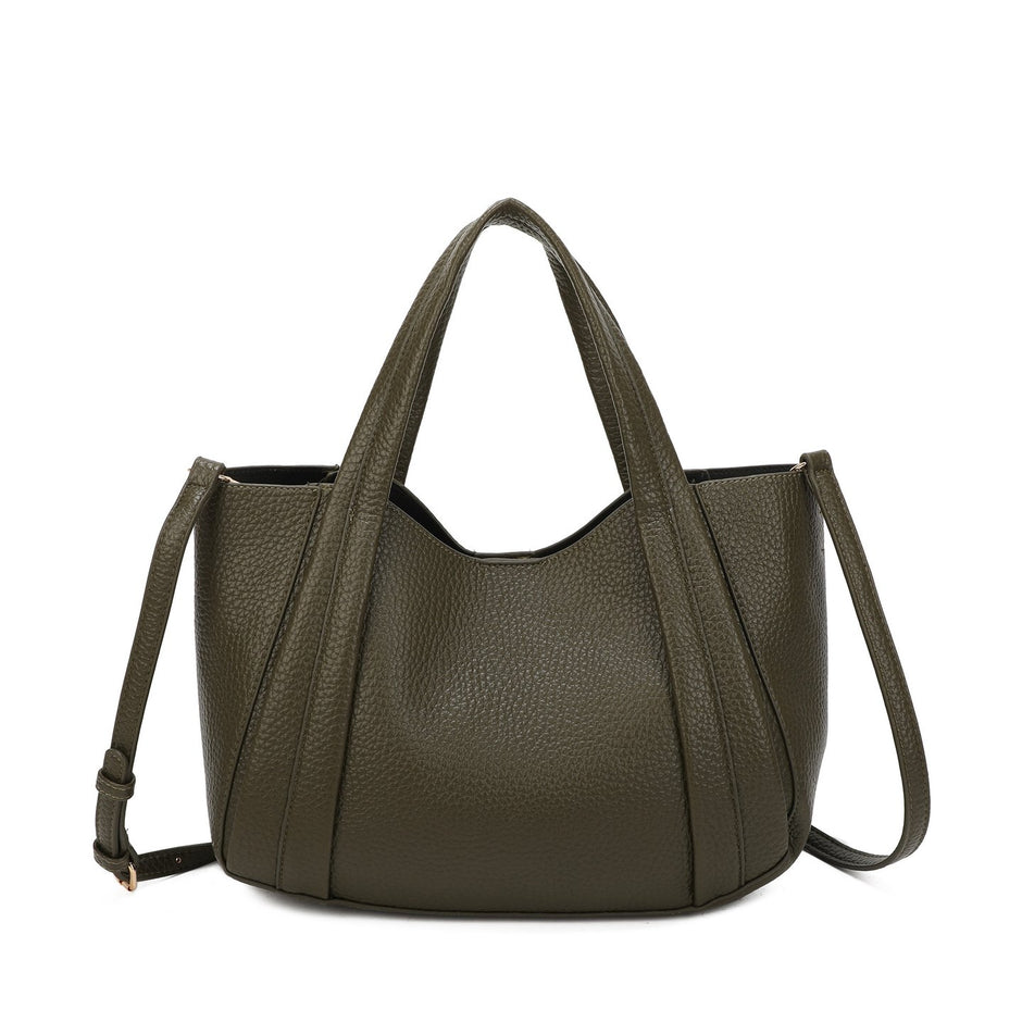 Sac à main avec bouton
